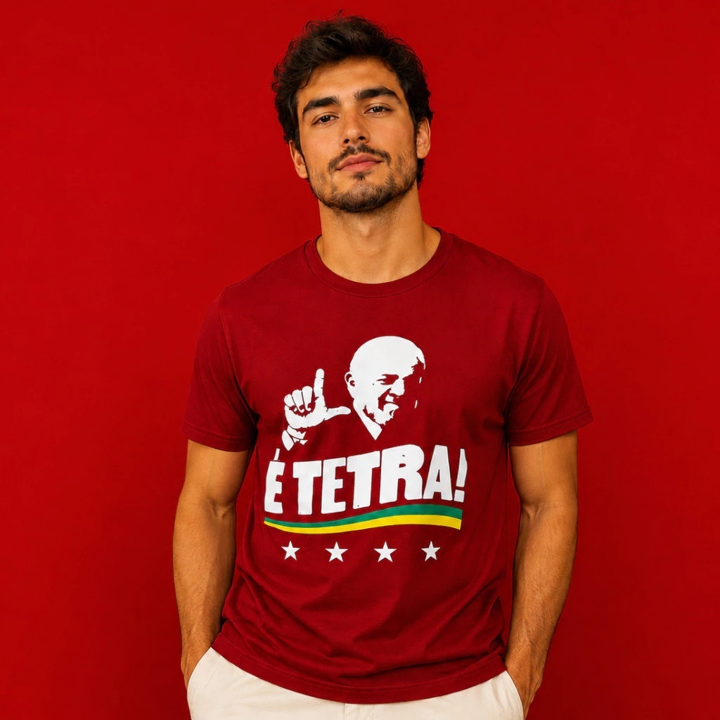 Camiseta Lula Modelo Masculino